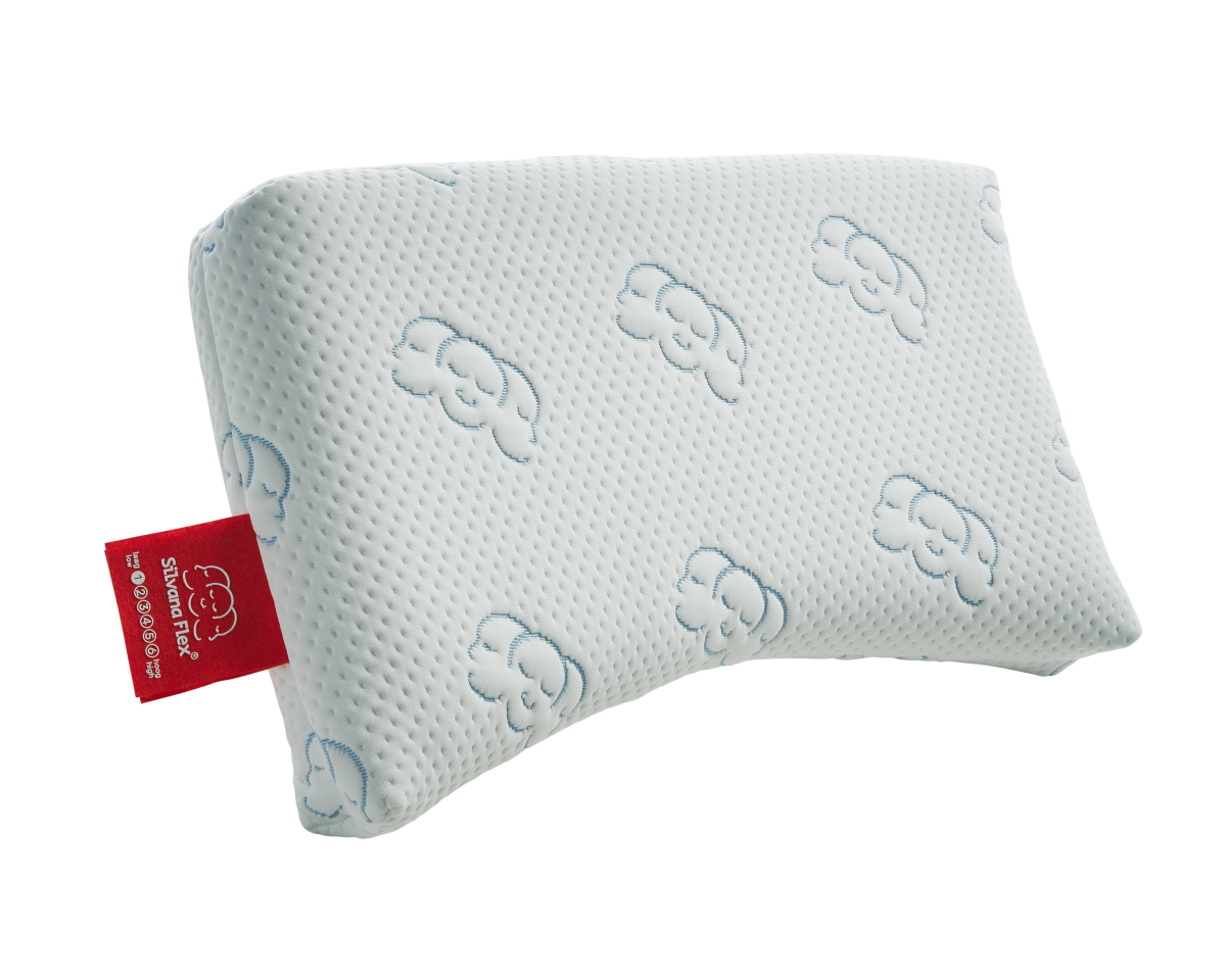 Kopfkissen Silvana Flex Rot (Extra Weich)