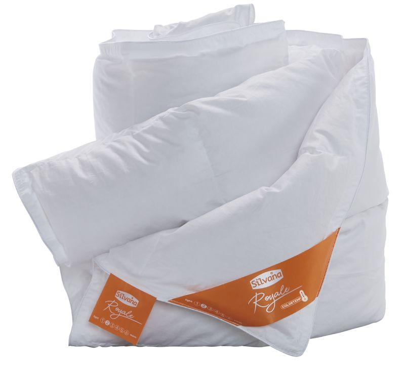 Silvana Royale Bettdecke Light Orange