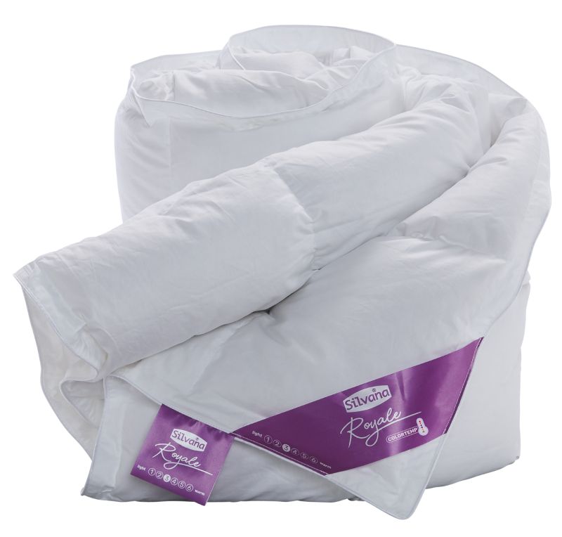 Silvana Royale Bettdecke Medium Leicht Lila