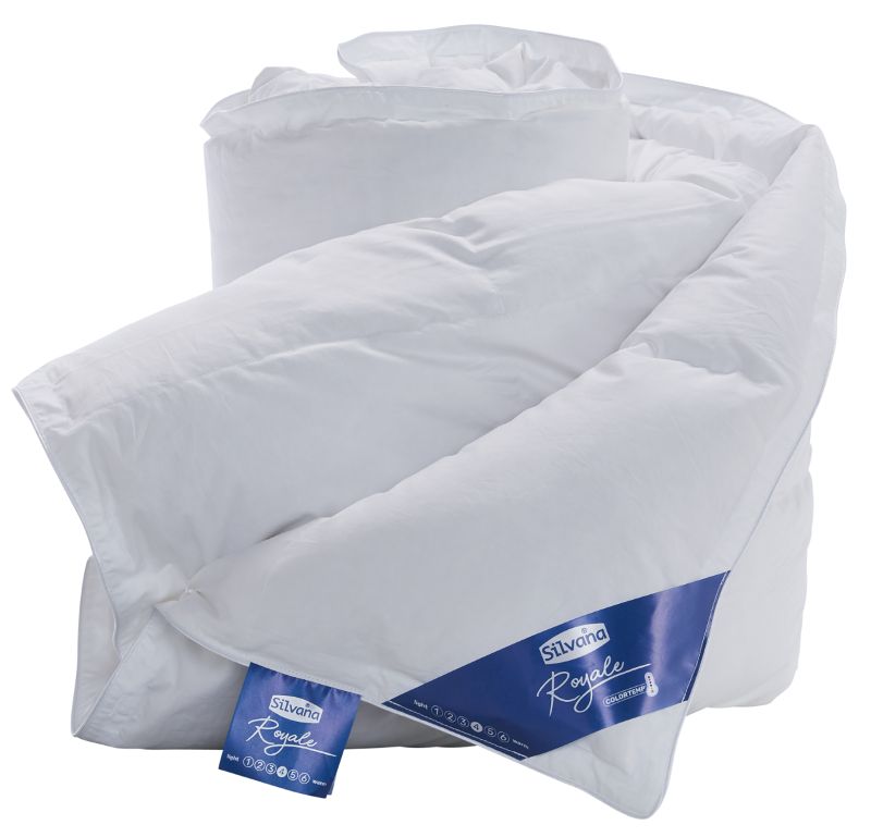 Silvana Royale Steppdecke Mittelblau
