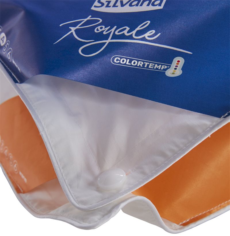 Silvana Royale Bettdecke Light Orange