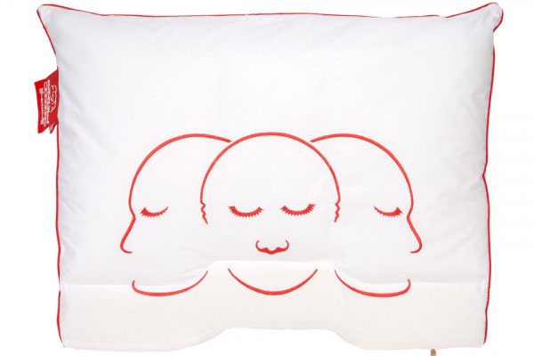 Silvana Support Extra Weiches Kissen Grenat + Gratis Silvana Molton-Kissenbezug im Wert von 19,95 EUR.