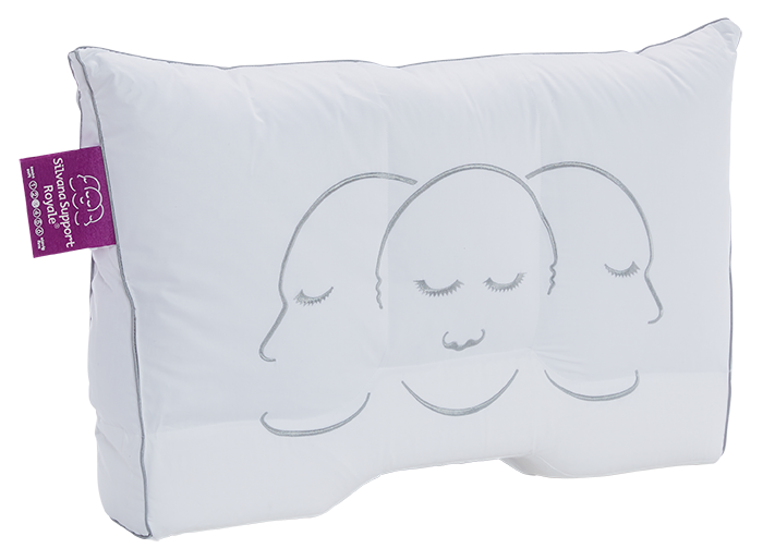 Silvana Support Royale Paars Beetje Zacht Kussen 50 x 70 cm
